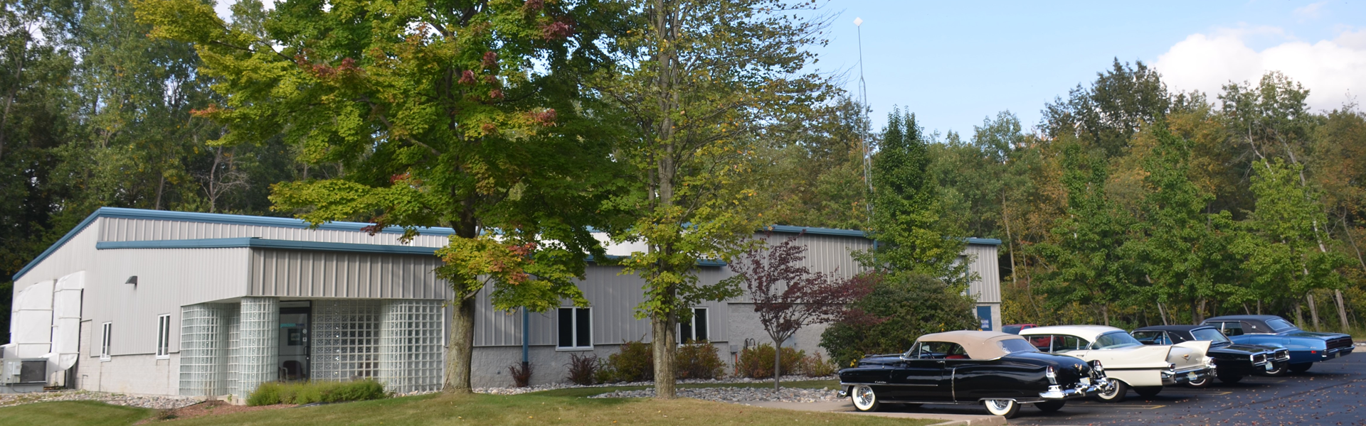 Front view of Precision Tork headquarters